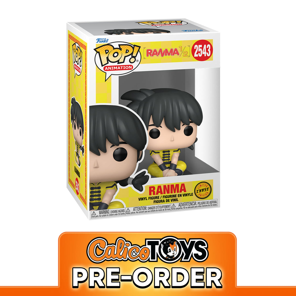 PRE-ORDER POP! Animation: Ranma ½ - Ranma CHASE #2543