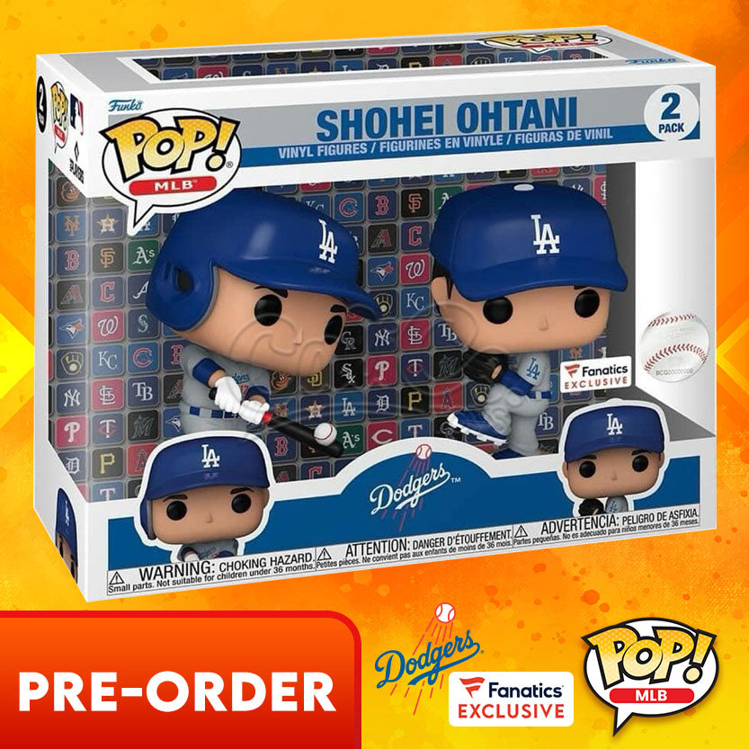 Funko outlet Pop Shohei Ohtani 2 pack Fanatics exclusive