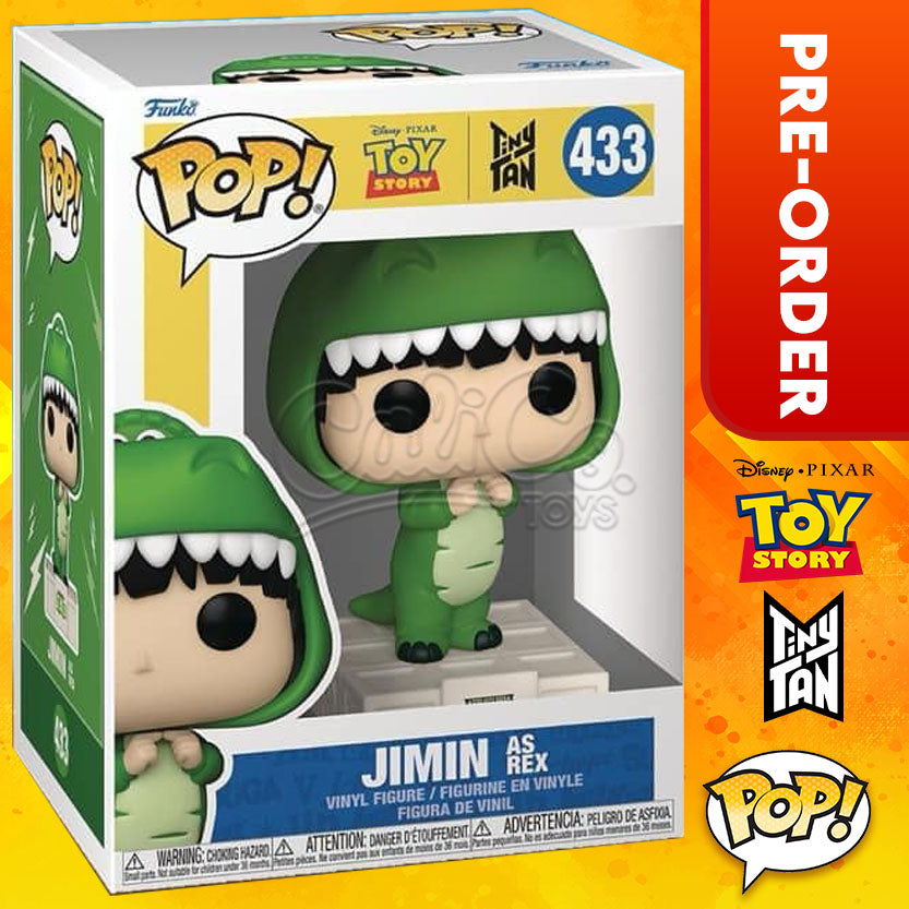 Funko Pop! Jimin De BTS Como Rex De Toy Story Edición Especial TinyTAN