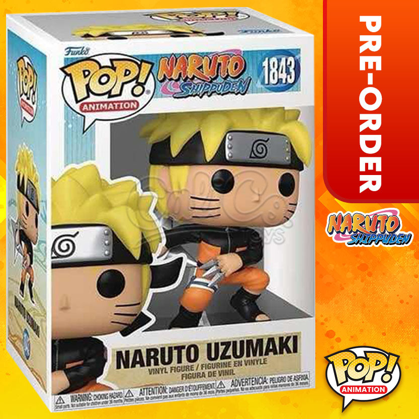 PRE-ORDER - Funko POP! Animation: Naruto Shippuden - Naruto Uzumaki #1843