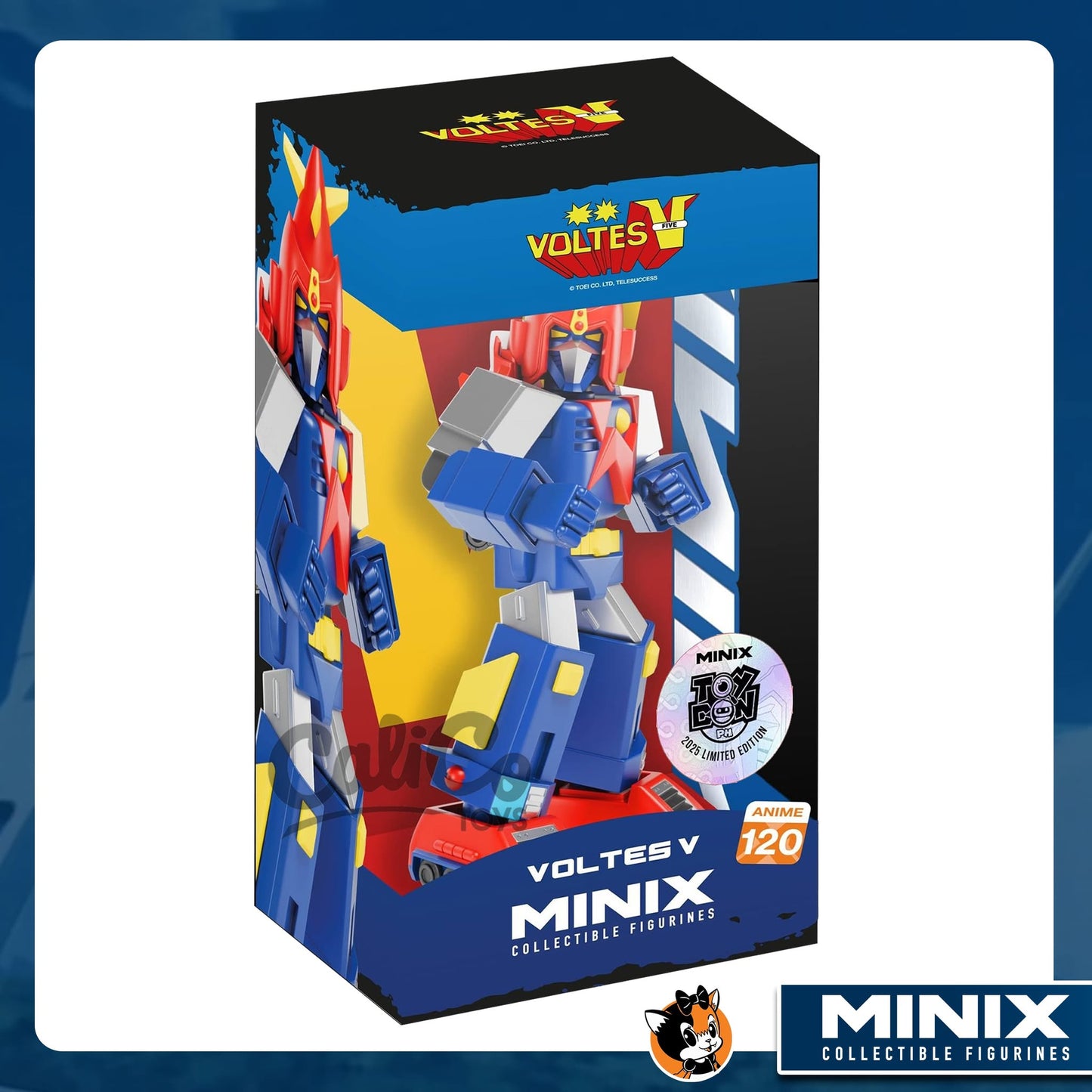 Minix Anime - Voltes V - Voltes V Classic Metallic 120