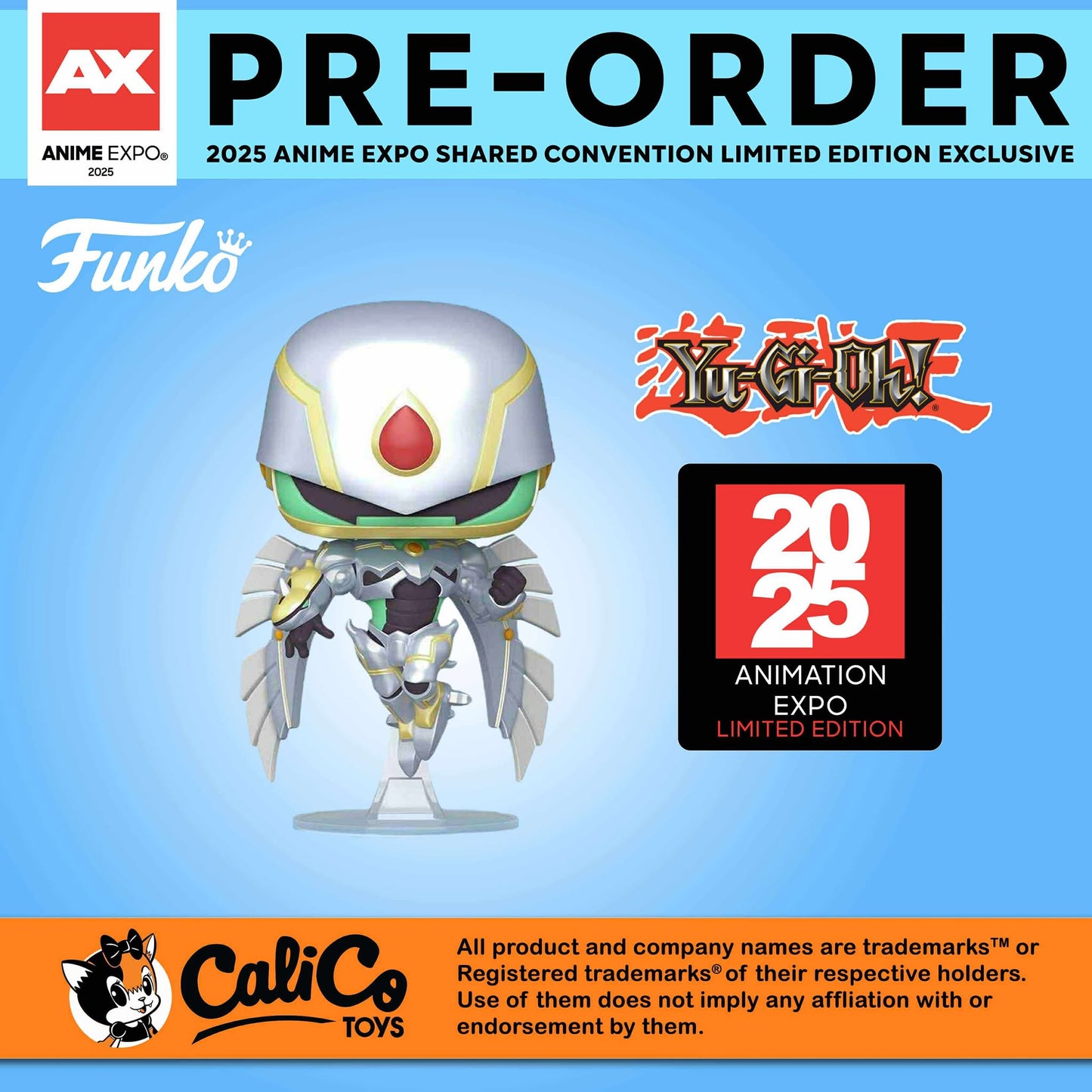 POP! Animation: Yu-Gi-Oh - Elemental Hero Shining Flame Wingman (2025 Animation Expo Exclusive)