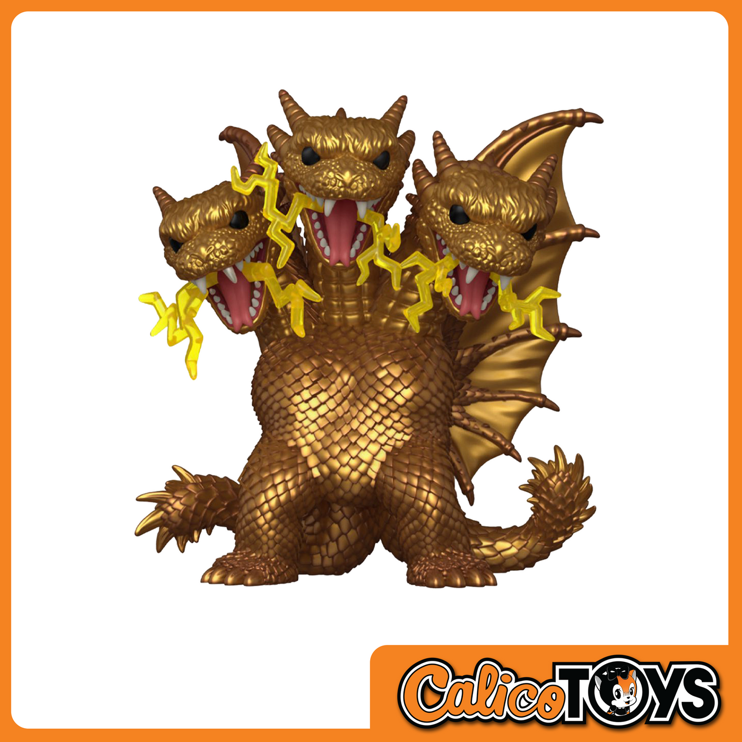 Funko POP! Movies: Godzilla - King Ghidorah 6-Inch (Gamestop Exclusive) #1937