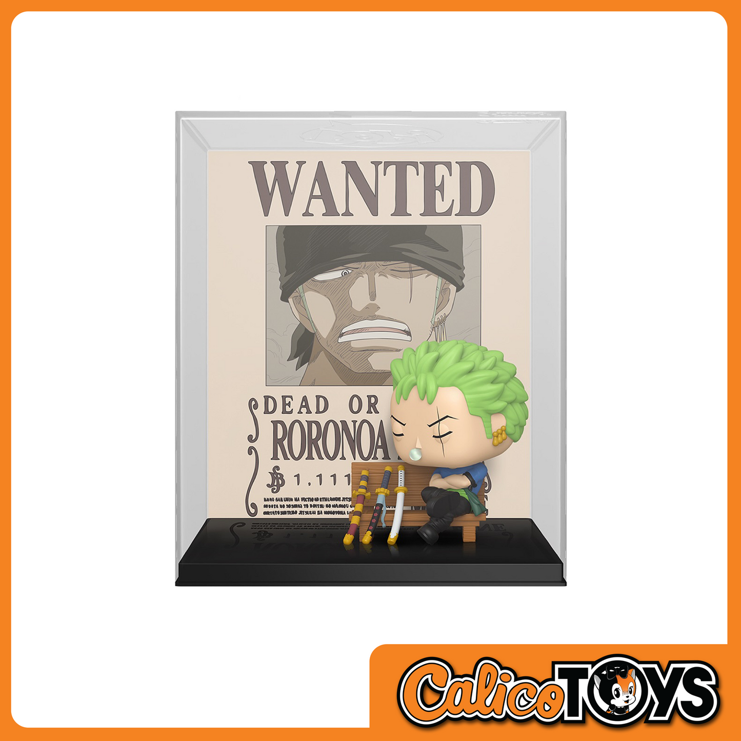 POP! Animation: One Piece - Roronoa Zoro Wanted Poster (Funko Shop Exclusive)