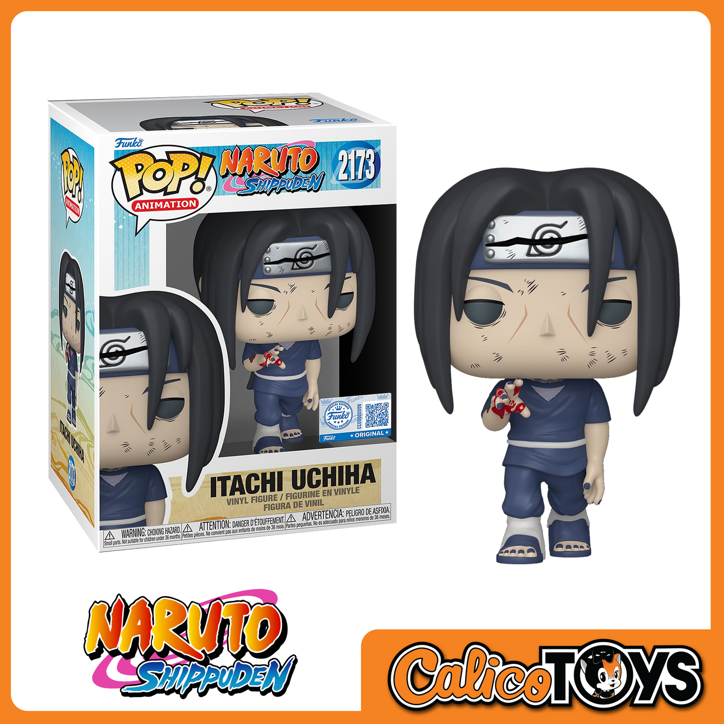 POP! Animation: Naruto Shippuden - Itachi Uchiha (Gamestop Exclusive) #2173