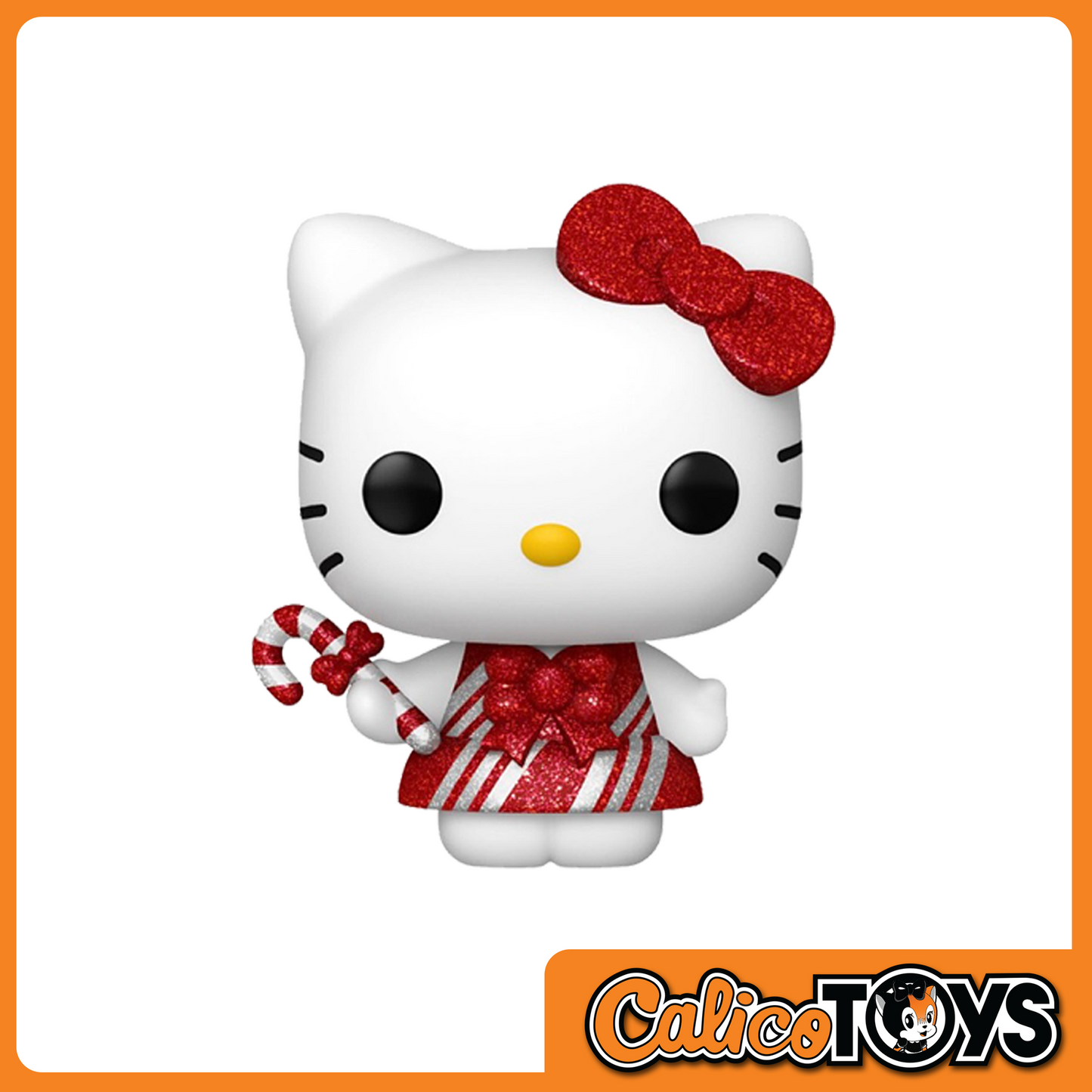 POP! Sanrio: Hello Kitty and Friends - Holiday Hello Kitty Diamond Glitter (Funko Hollywood Exclusive) #125