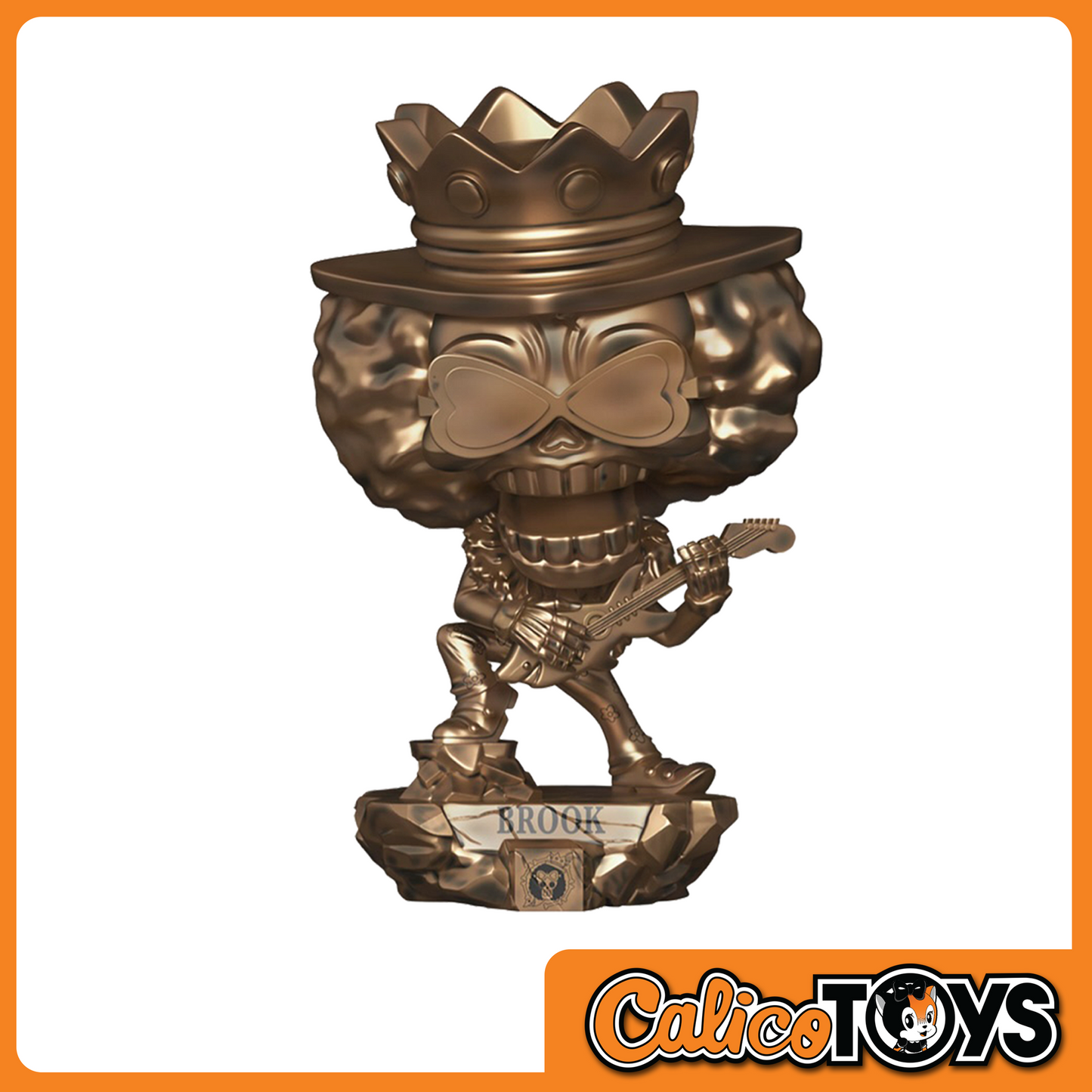 Funko POP! PLUS: Animation One Piece - Brook Statue Bronze (Funko Shop Exclusive) #2215