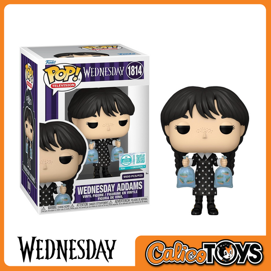 POP! Television: Wednesday - Wednesday Addams w/ Piranhas LE9500 (Amazon Supreme Limited Edition) #1814