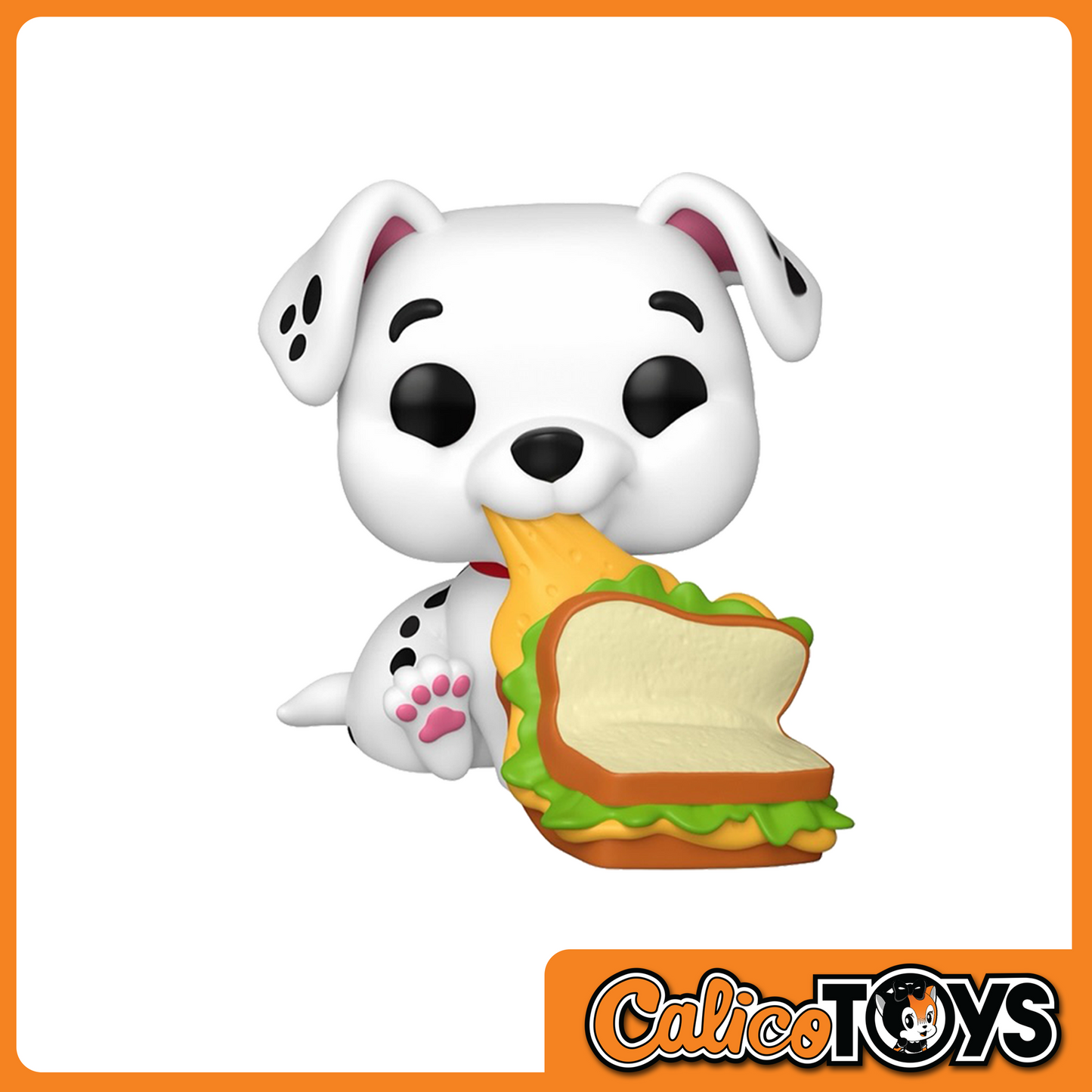POP! Disney: 101 Dalmatians - Rolly w/ Cheese Sandwich (Funko Shop Exclusive) #1685