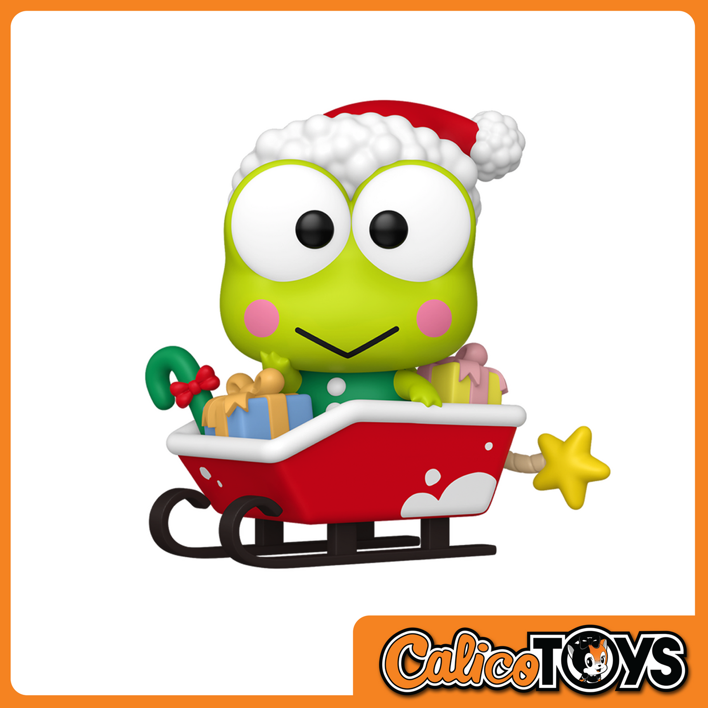 POP! Sanrio and Friends Rides: Keroppi - Keroppi in Sleigh (Funko Shop Exclusive)