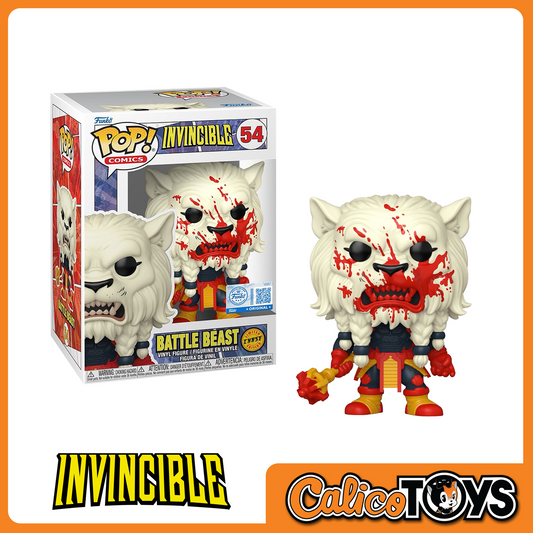 POP! Comics: Invincible - Battle Beast Bloody CHASE (Chalice Exclusive)