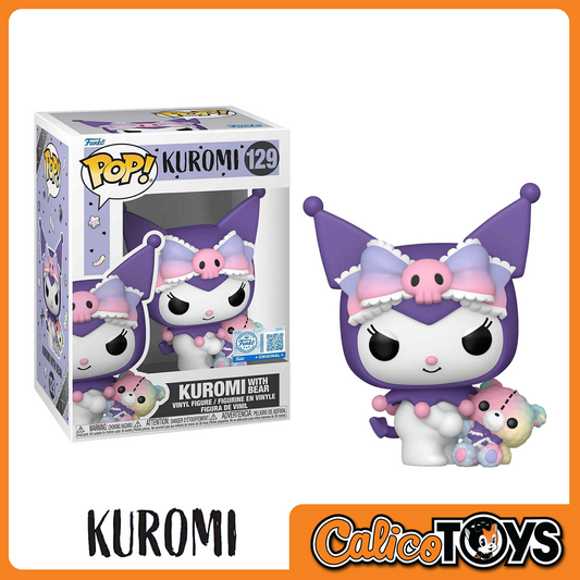 POP! Sanrio: Kuromi - Kuromi with Bear (Hot Topic Exclusive) #129