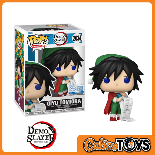 POP! Animation: Demon Slayer - Giyu Tomioka Holiday Outfit (Amazon Exclusive) #2034