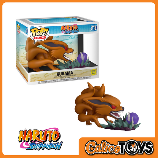 POP! Animation: Naruto Shippuden Deluxe - Kurama Tailed Beast Bomb GITD #2118