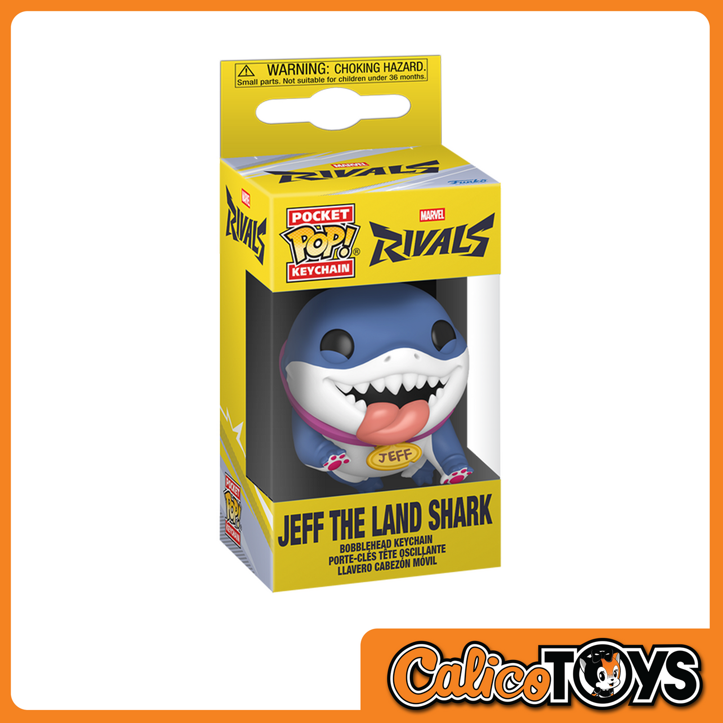 Pocket POP! Marvel Rivals - Jeff the Land Shark
