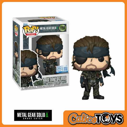 POP! Games: Metal Gear Solid - Naked Snake Big Boss (Gamestop Exclusive) #1159