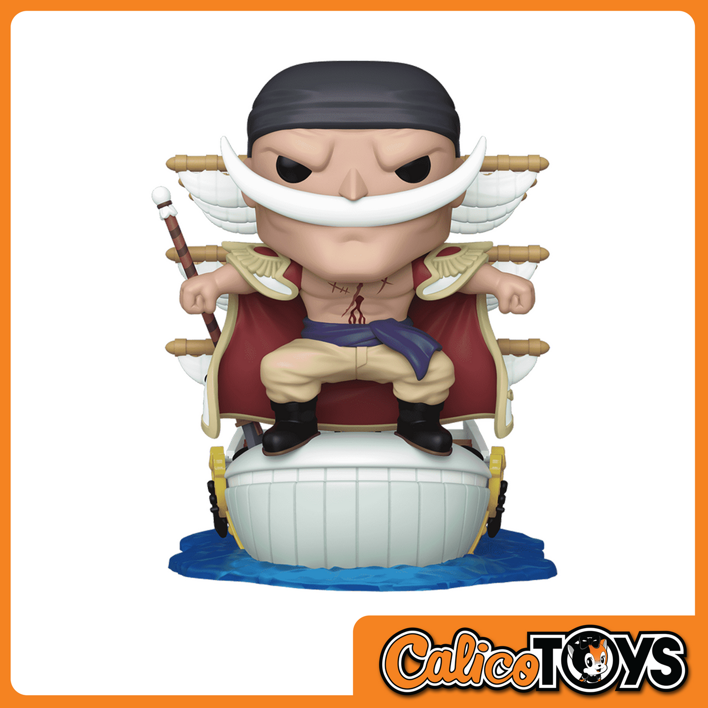PRE-ORDER - Funko POP! Rides: Animation: One Piece - Whitebeard with Moby Dick (Funko Shop Exclusive) #127