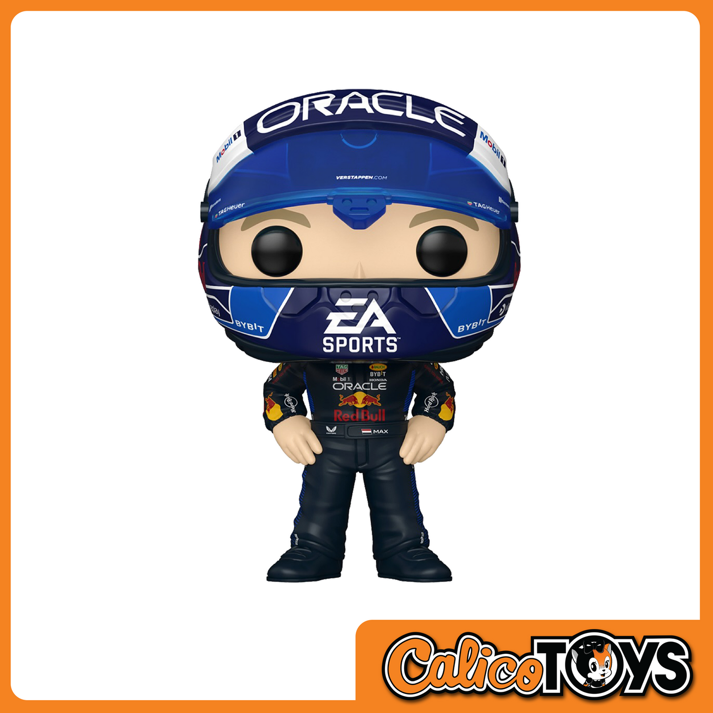 PRE-ORDER - POP! Racing: Formula 1 Red Bull - Max Verstappen with USA Helmet #14 (Funko Shop Exclusive)