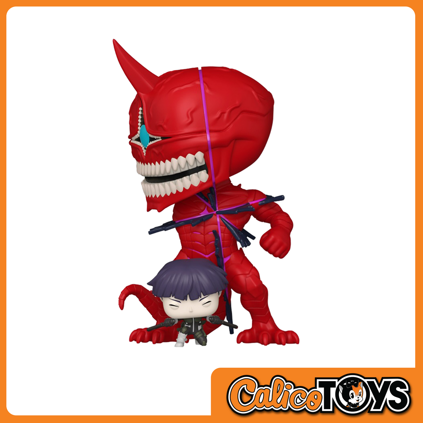 PRE-ORDER - Funko POP! Animation: Kaiju No. 8 - Soshiro Hoshina Vs. Kaiju No. 10 (Chalice Collectibles Exclusive) #2251