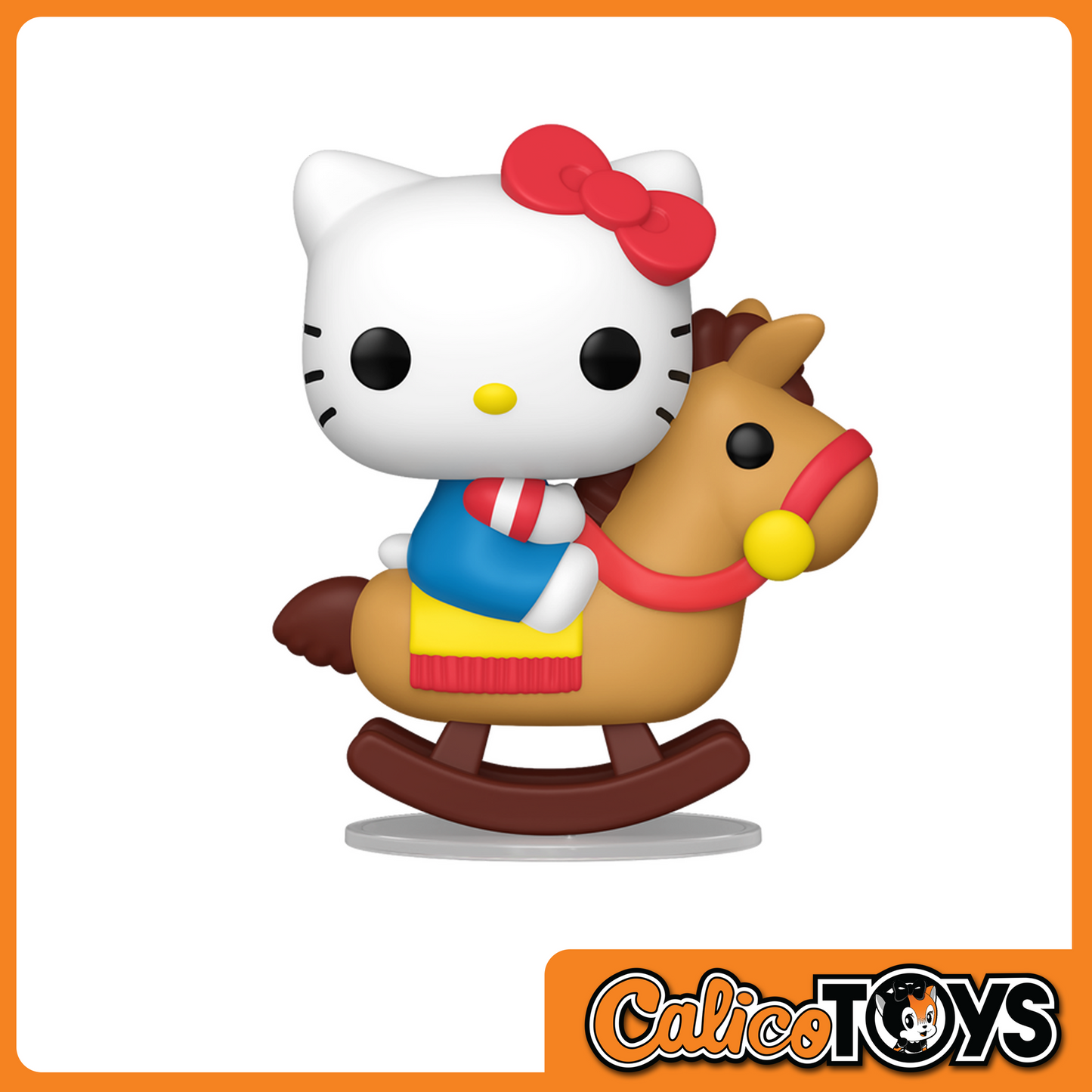 POP! Sanrio: Hello Kitty and Friends - Hello Kitty on Rocking Horse Premium #134 (Funko Shop Exclusive)
