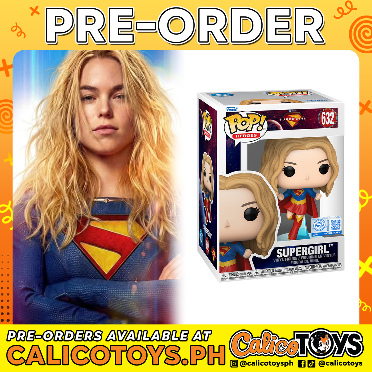 PRE-ORDER - POP! Heroes: Supergirl - Supergirl #632 (Target Exclusive)