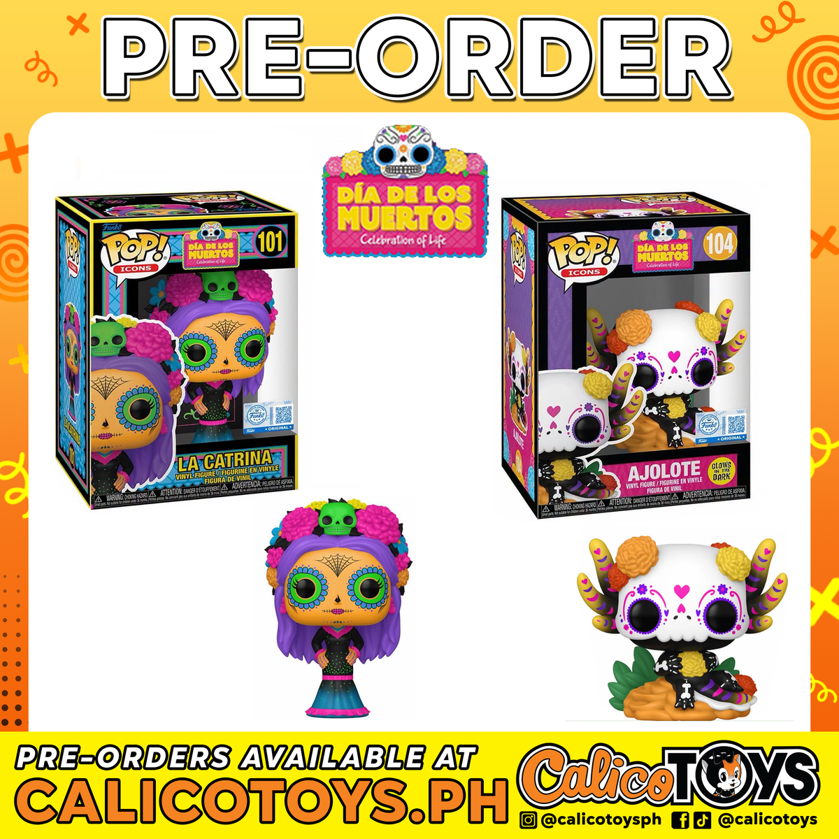 PRE-ORDER - POP! Icons: Día de los Muertos
