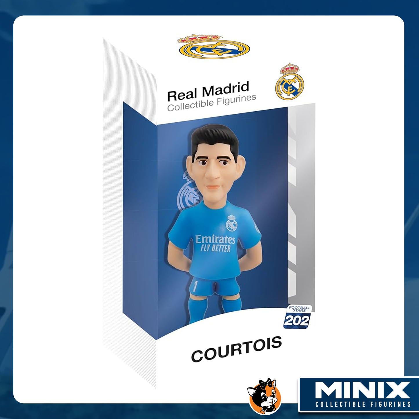 Minix Football Stars - Real Madrid - Thibaout Courtois 202
