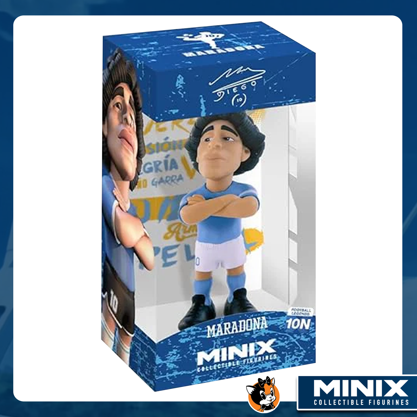 Minix Football Stars - Football Legends - Diego Maradona Napoli Jersey 10N