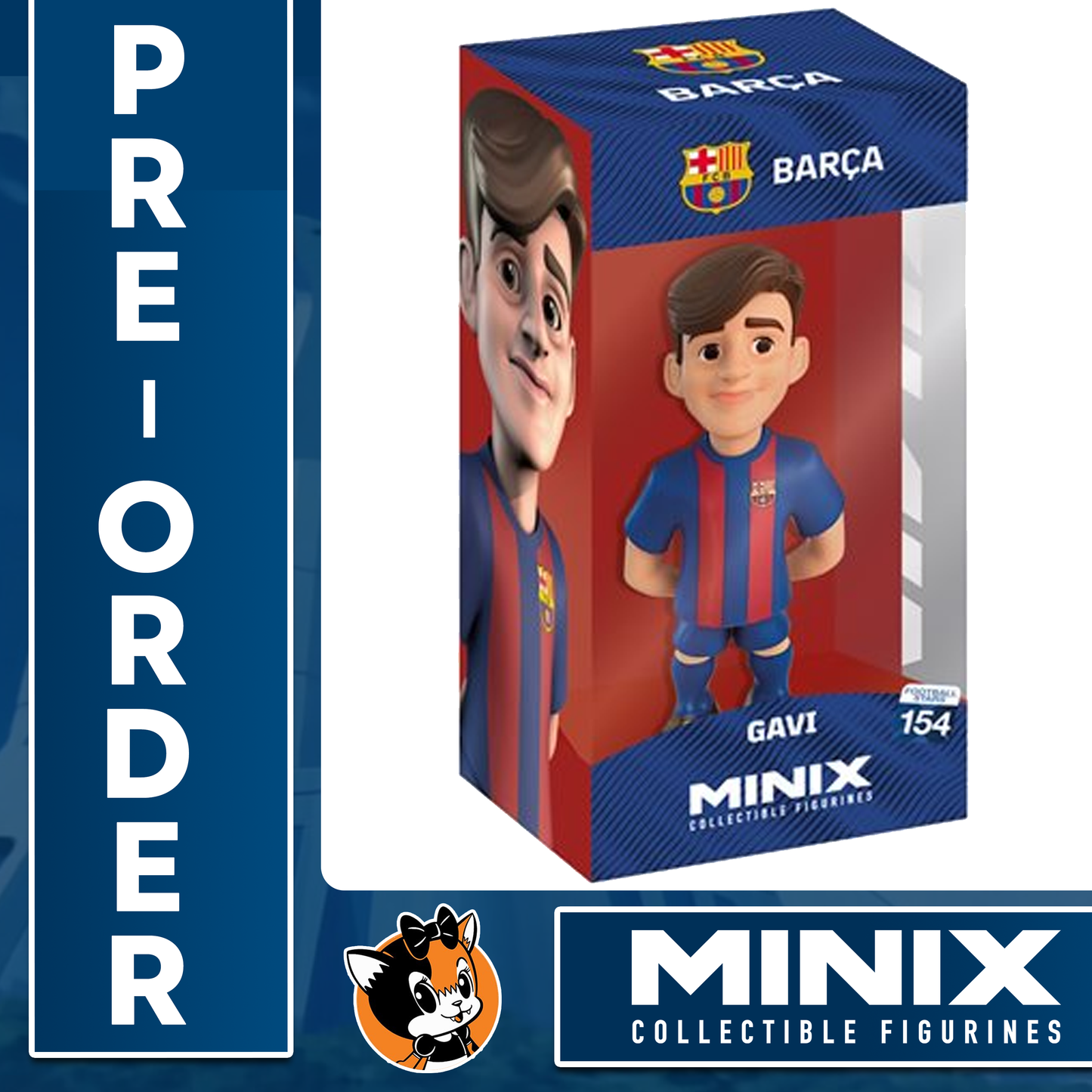 Minix Football Stars - Fcbarcelona - Gavi 154