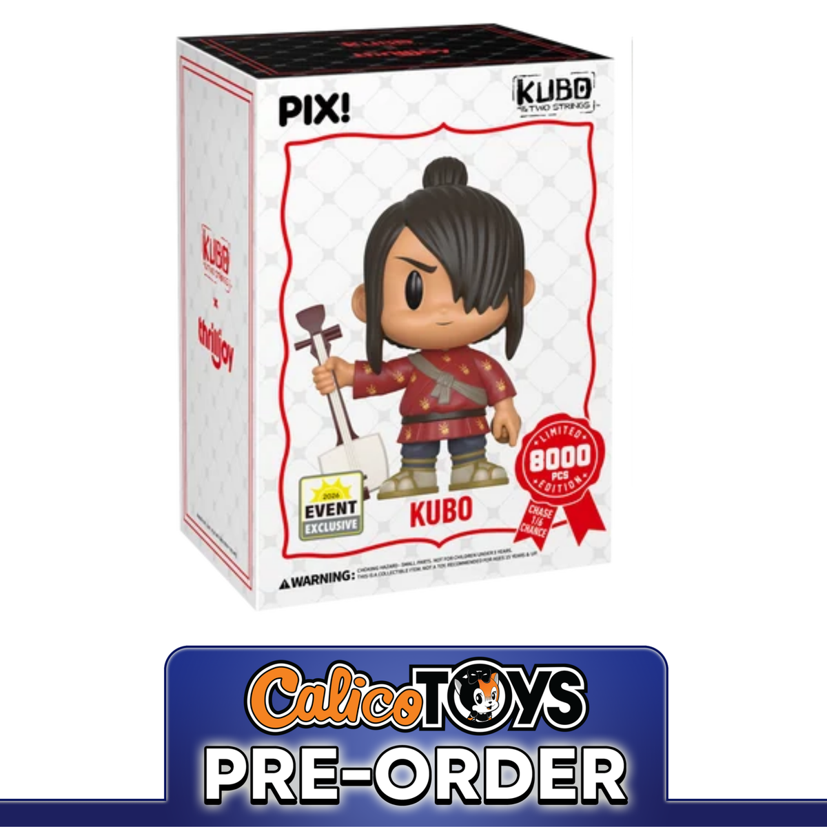 PRE-ORDER Thrilljoy PIX! Kubo and the Two Strings: Kubo LE8000 (2026 Summer Event Exclusive)
