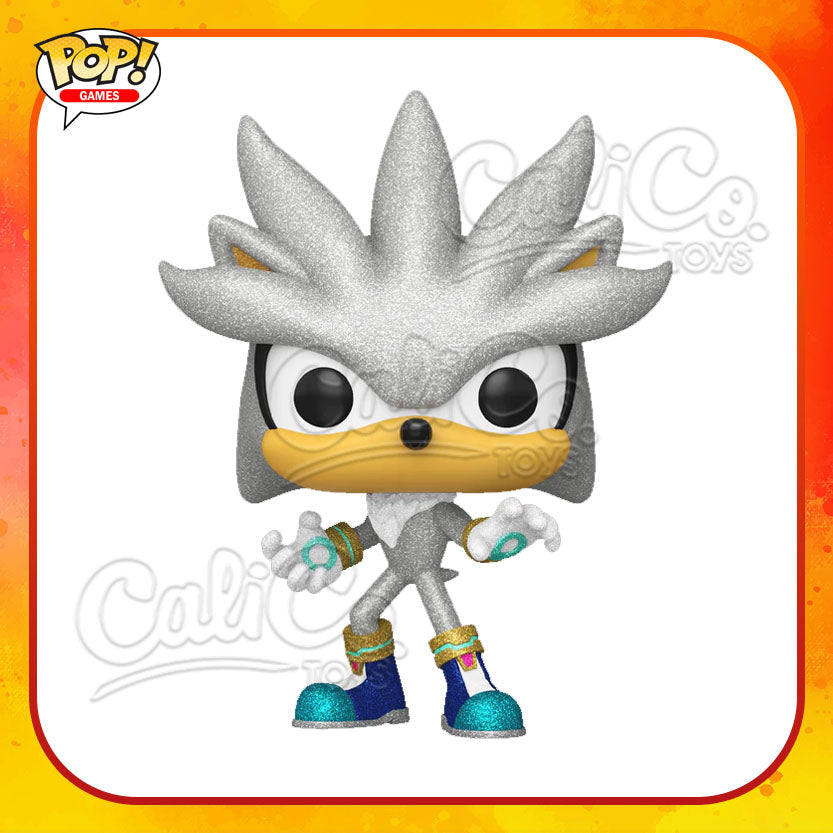 Funko POP! Games: Sonic The Hedgehog - Silver DIAMOND (Target Exclusive) #1103