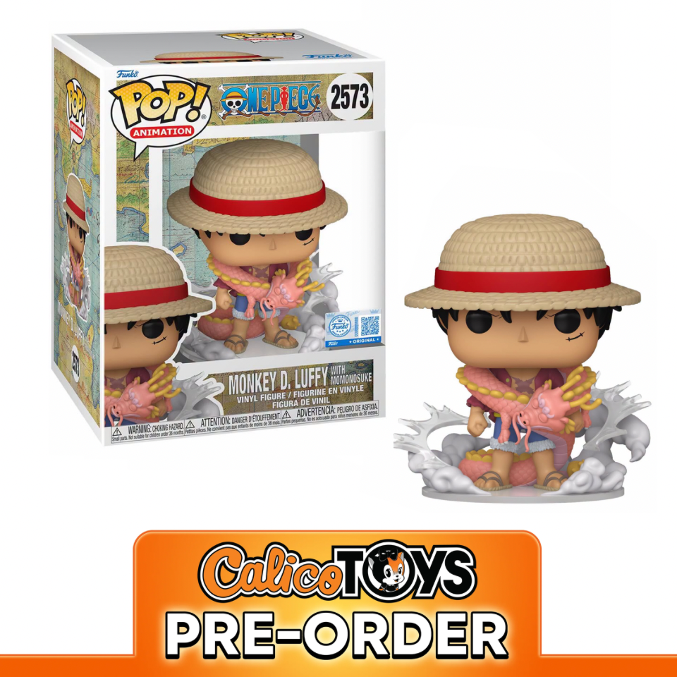 PRE-ORDER Funko POP! Premium Animation: One Piece - Monkey D. Luffy with Momonosuke #2573 (Walmart Exclusive)