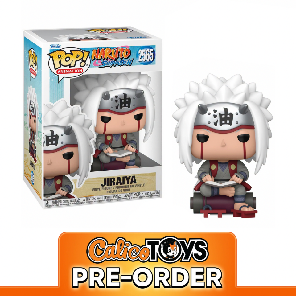 PRE-ORDER Funko POP! Animation: Naruto Shippuden – Jiraiya Reading Book #2565