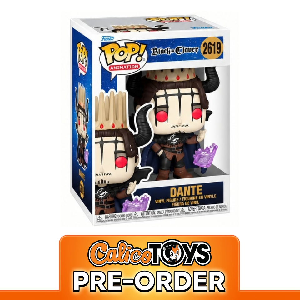 PRE ORDER Funko POP! Animation: Black Clover – Dante Zogratis #2619