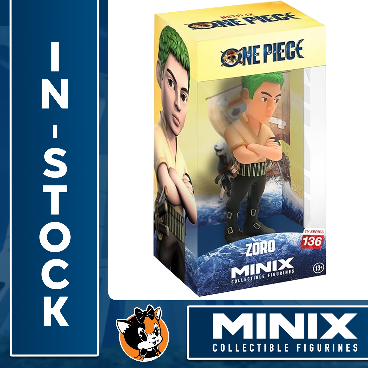 Minix TV Series - One Piece - Zoro 136