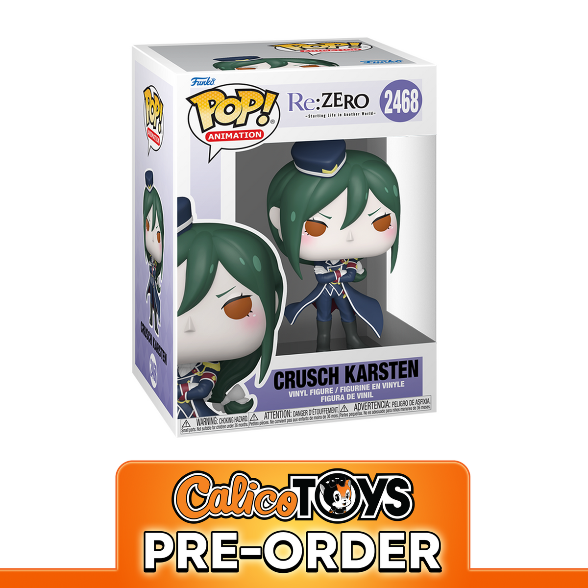 PRE-ORDER Funko POP! Animation: Re:ZERO Starting Life in Another World - Crusch Karsten #2468