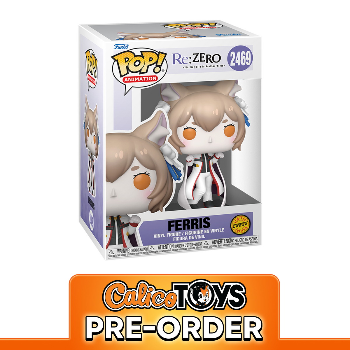 PRE-ORDER Funko POP! Animation: Re:ZERO Starting Life in Another World - Ferris CHASE #2469