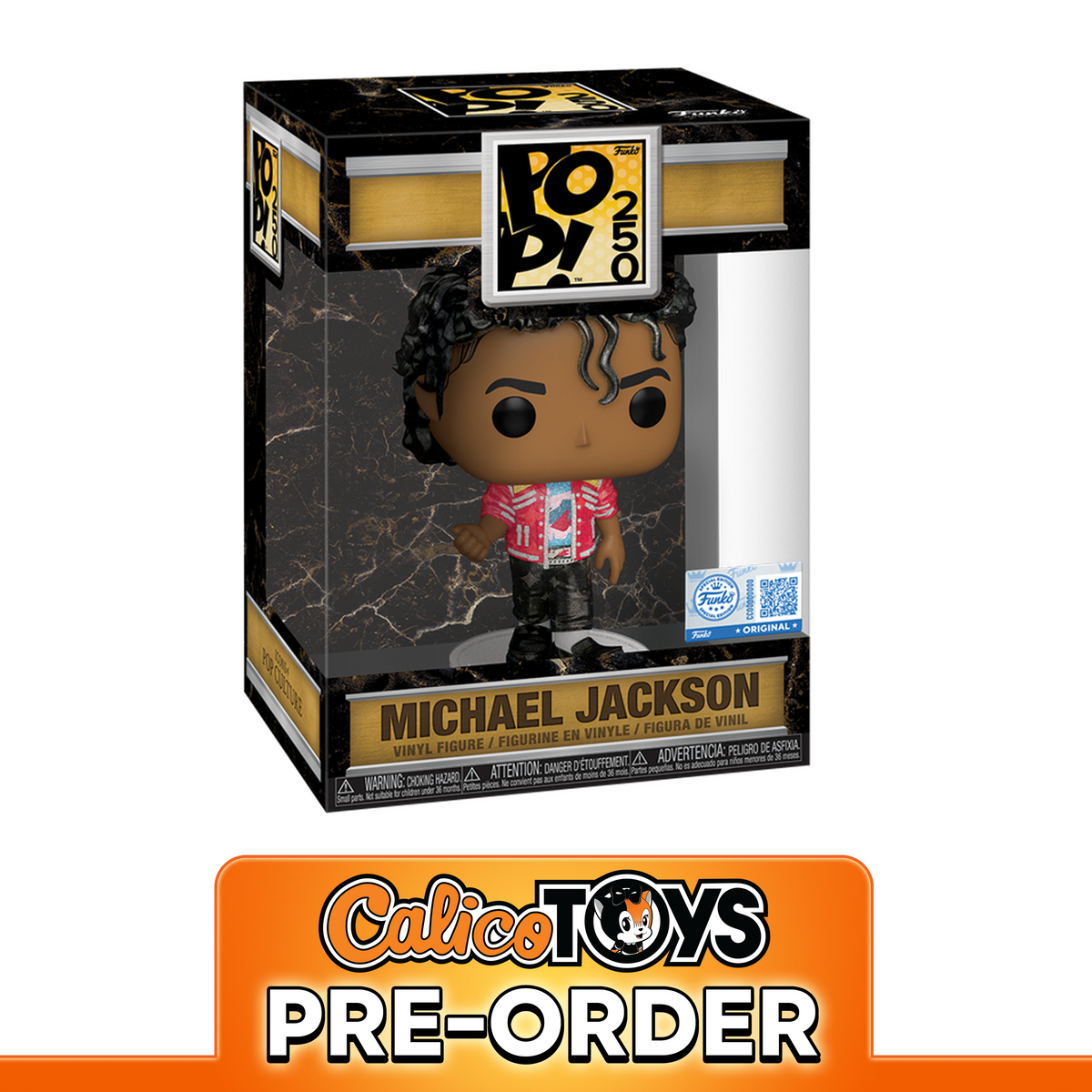 PRE-ORDER POP! 250 - Michael Jackson (Funko Shop Exclusive)