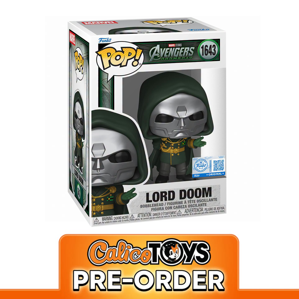 PRE ORDER Funko POP! Marvel: Avengers: Doomsday - Lord Doom #1643 (Funko Shop Exclusive)