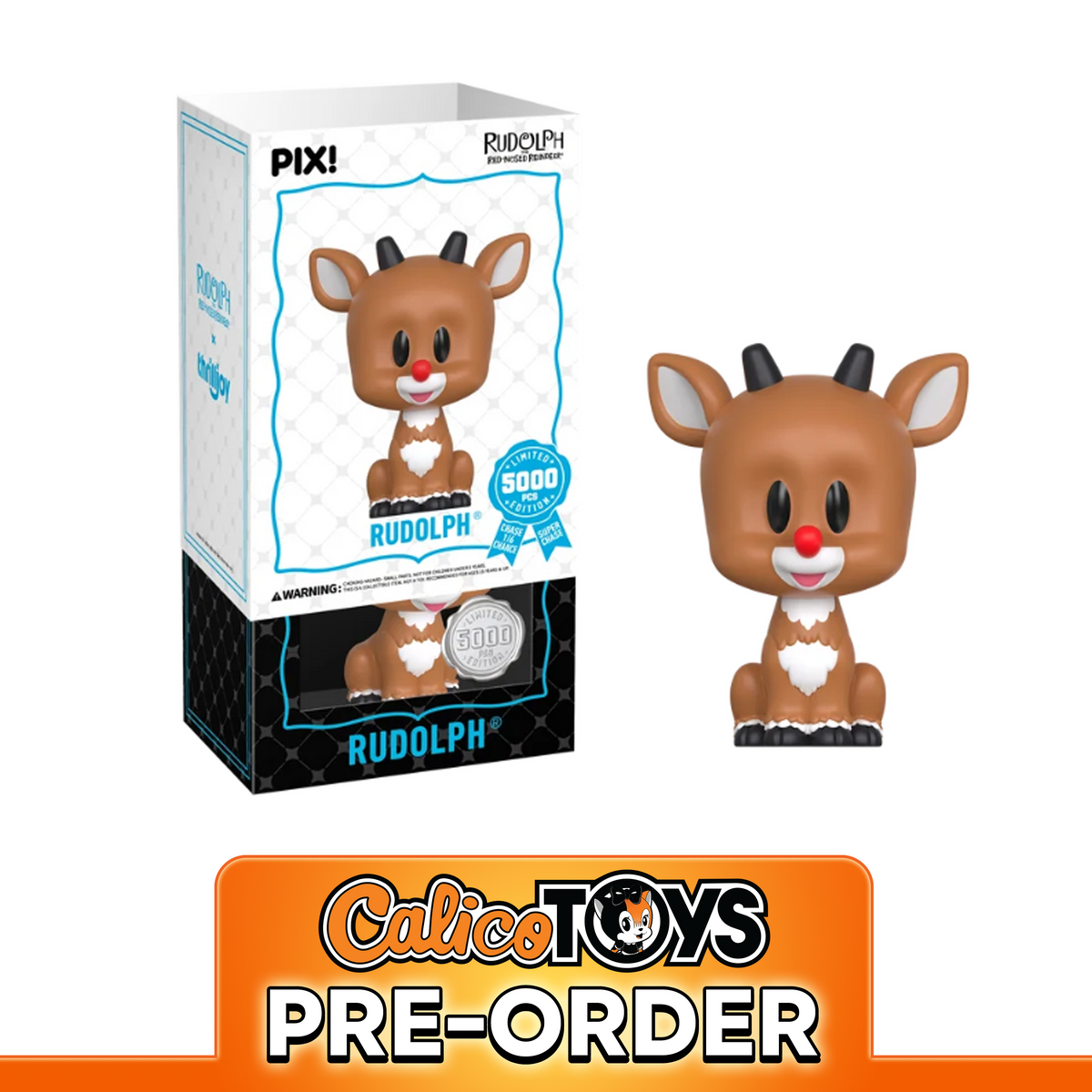 PRE-ORDER Thriljoy PIX! Rudolph the Red-Nosed Reindeer - Rudolph: Lighting the Way LE5000