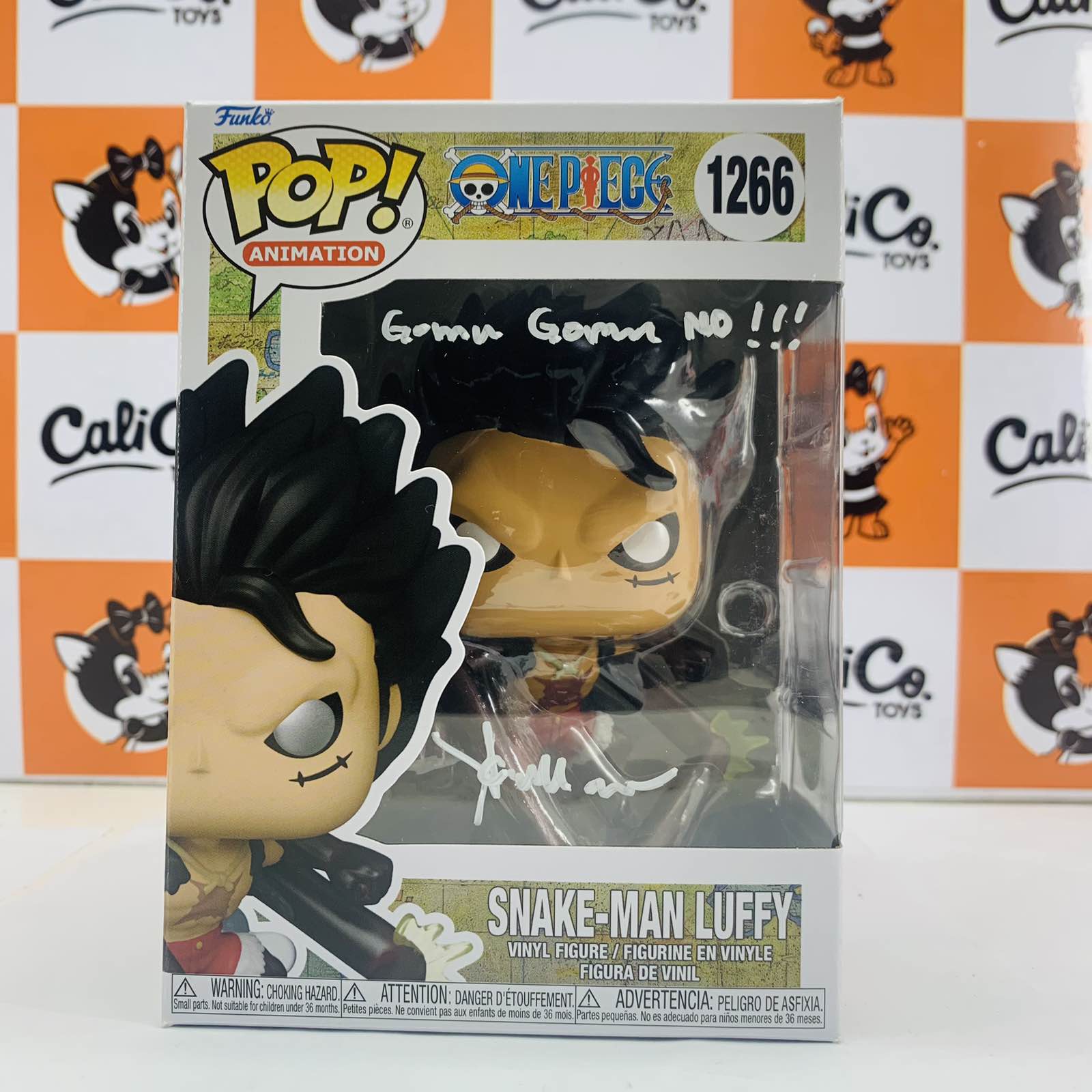 Signed luffy hotsell funko pop