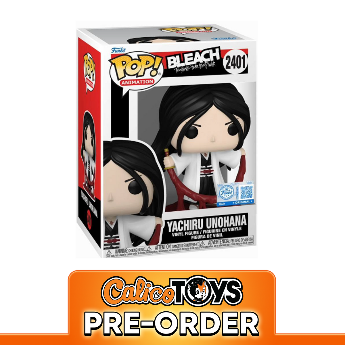PRE ORDER Funko POP! Animation: Bleach Thousand Year Blood War - Yachiru Unohana Bankai #2401 (Walmart Exclusive)
