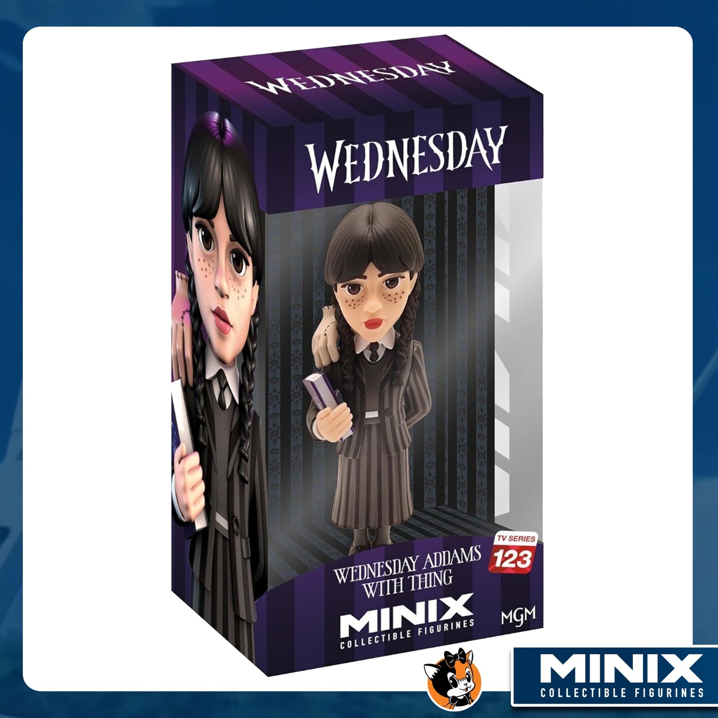 Minix TV Series - Wednesday - Wednesday Addams with Thing 123