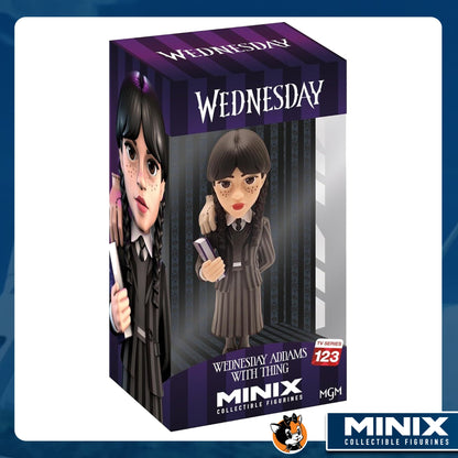 Minix TV Series - Wednesday - Wednesday Addams with Thing 123