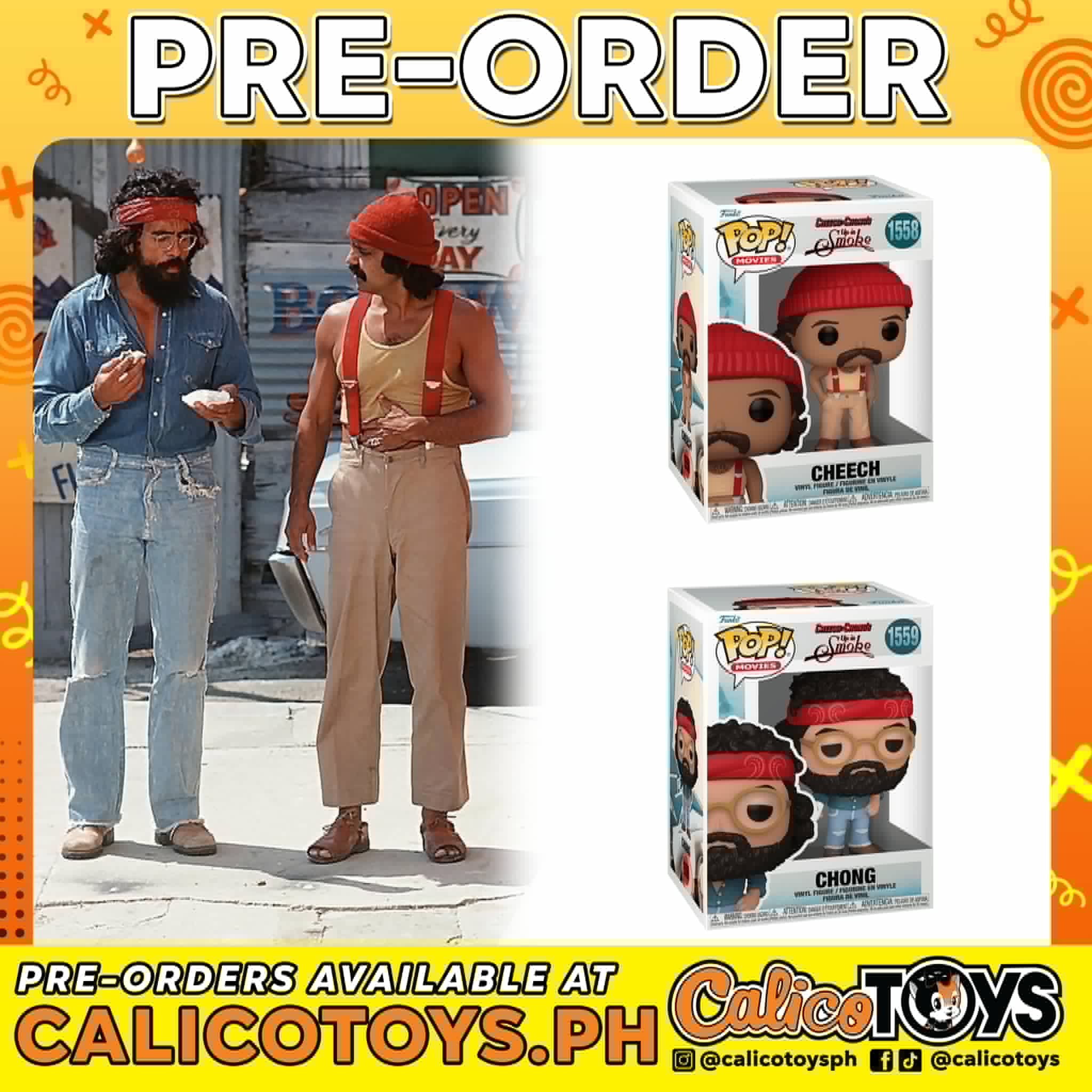 PRE-ORDER Funko POP! Movies: Cheech & Chong's Up in Smoke