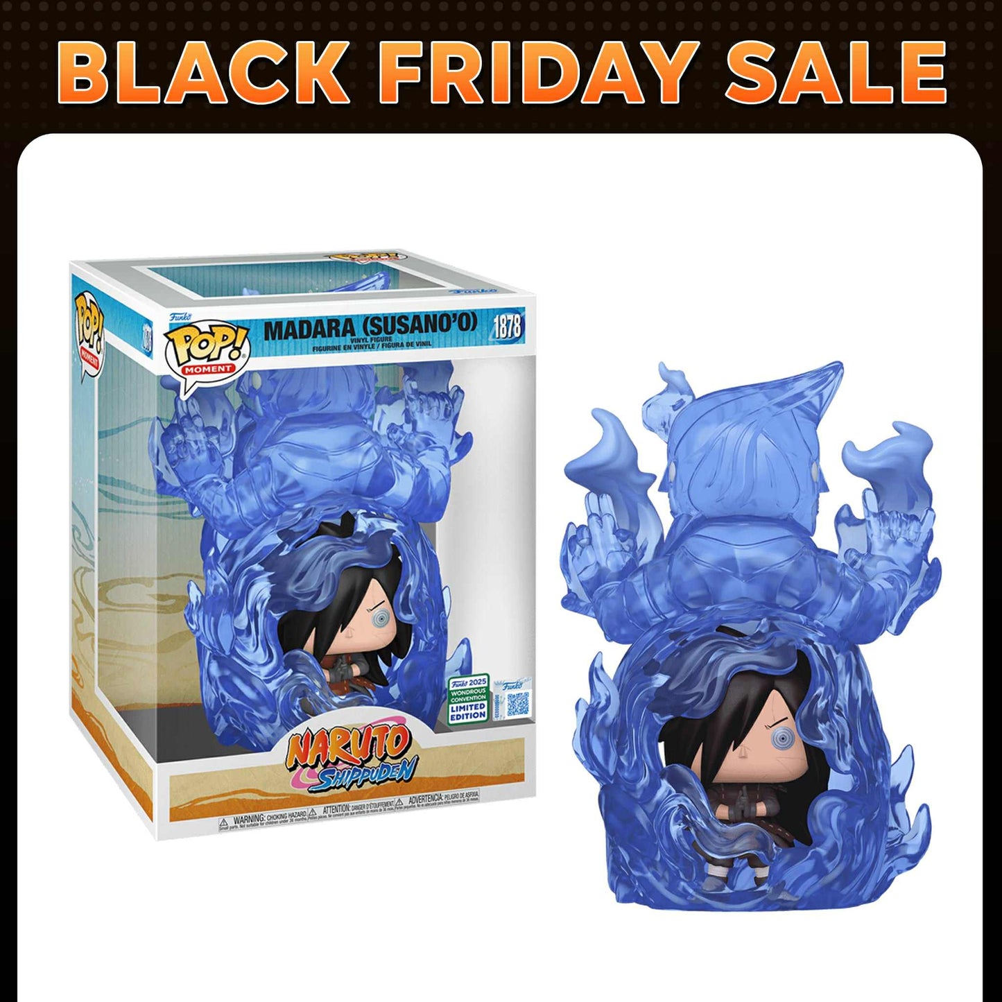 PRE-ORDER - Funko POP! Moment Animation: Naruto Shippuden - Madara Susano'o (Wondrous Con 2025) #1878
