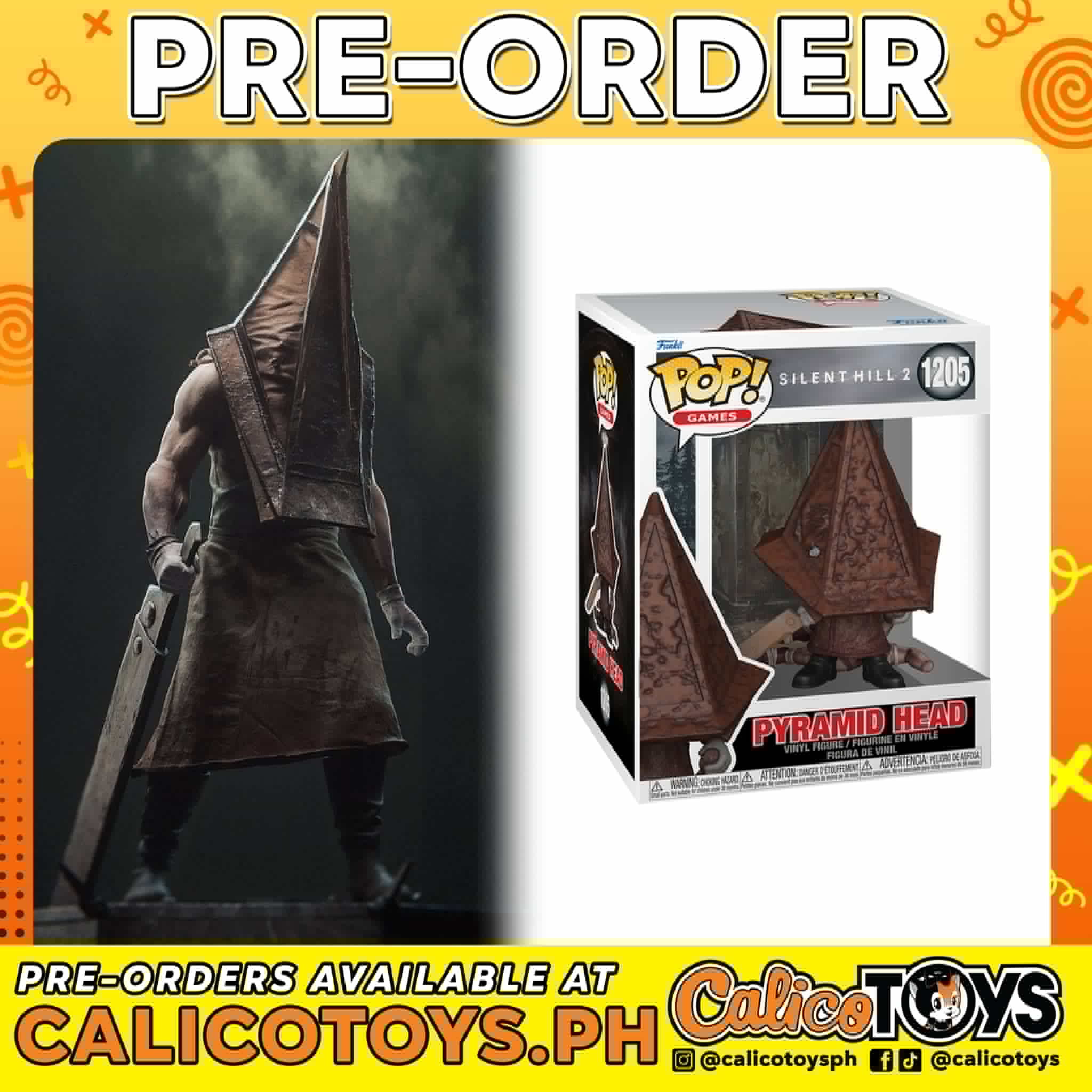 PRE ORDER Funko POP! Premium Games: Silent Hill 2 – Pyramid Head #1205