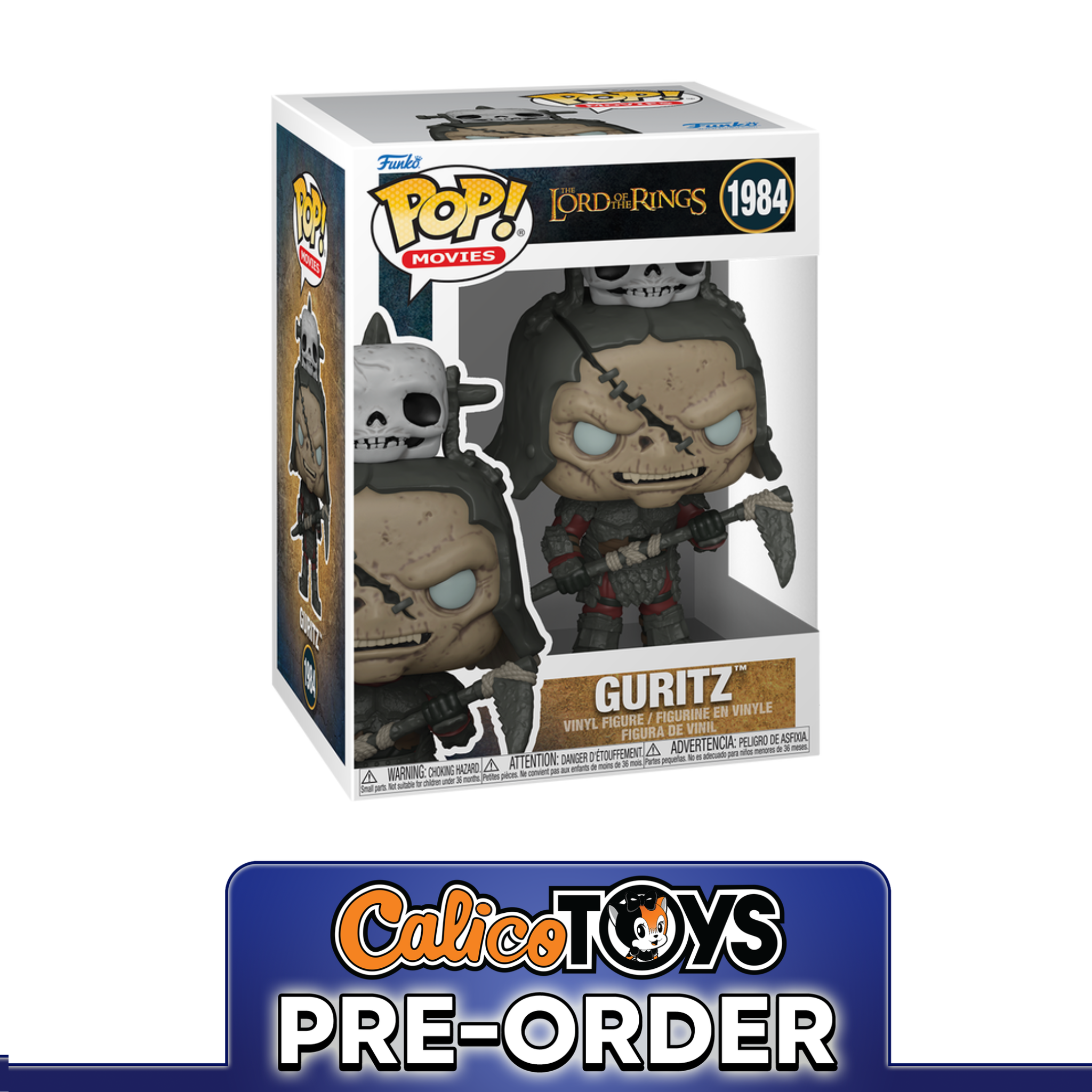 PRE-ORDER Funko POP! Movies: The Lord of the Rings - Guritz #1984