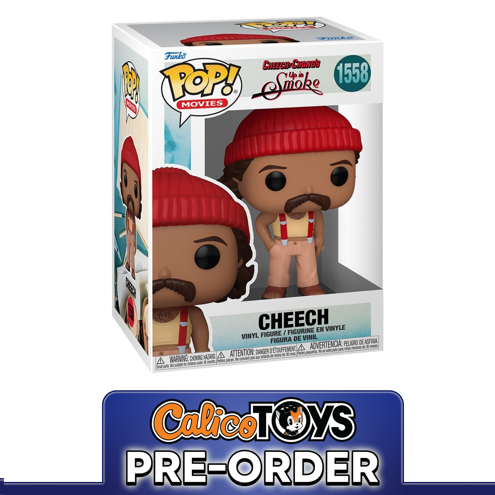 PRE ORDER Funko POP! Movies: Cheech & Chong's Up in Smoke -  Cheech #1558