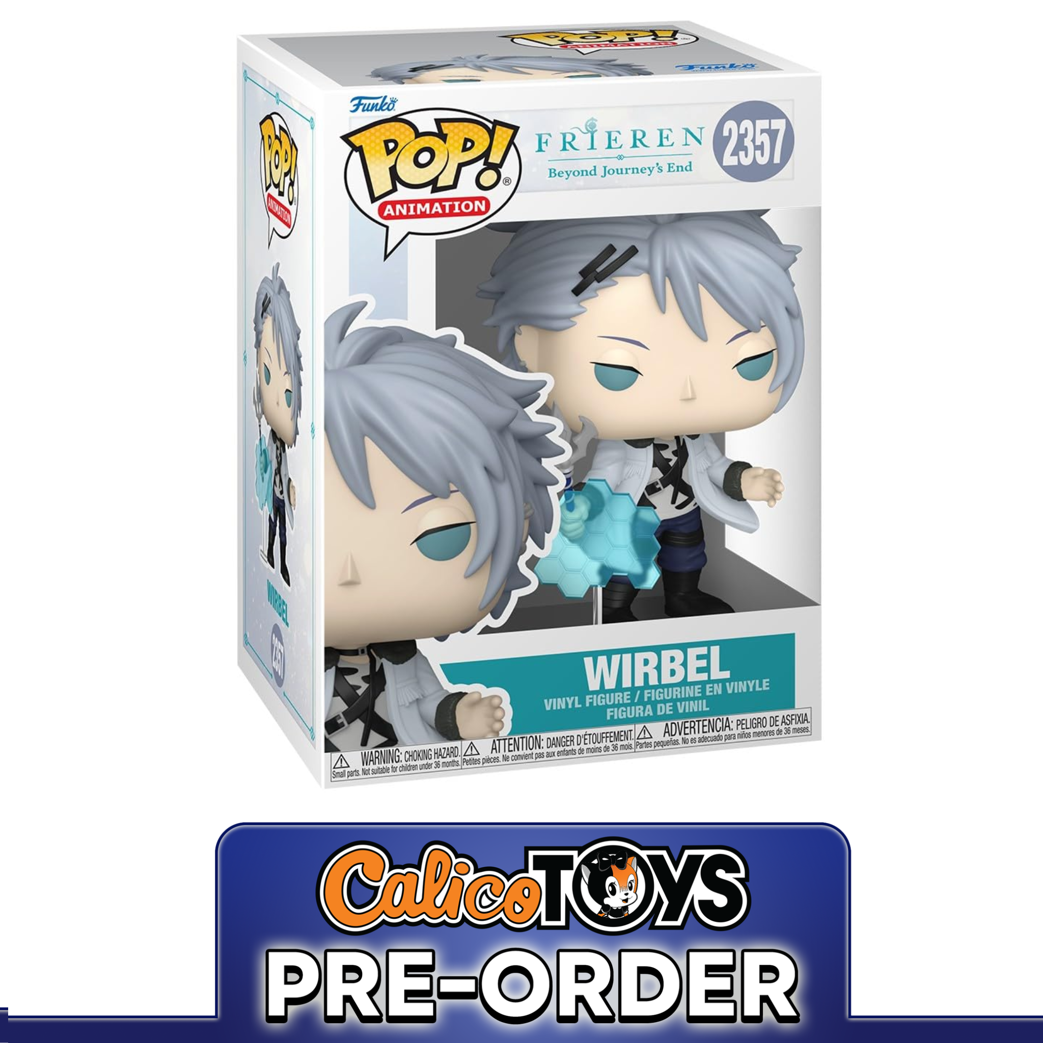 PRE ORDER Funko POP! Animation: Frieren: Beyond Journey's End - Wirbel #2357